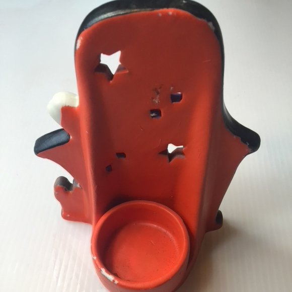 πΌπ¦ Vintage Halloween Ghost Tea Light Candle Holder ππ BUNDLE ONLY - Picture 3 of 6